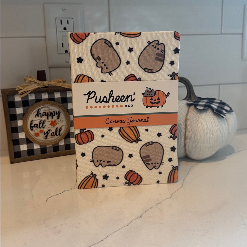 PUSHEEN BOX EXCLUSIVE!!✨ Pusheen with pumpkin journal